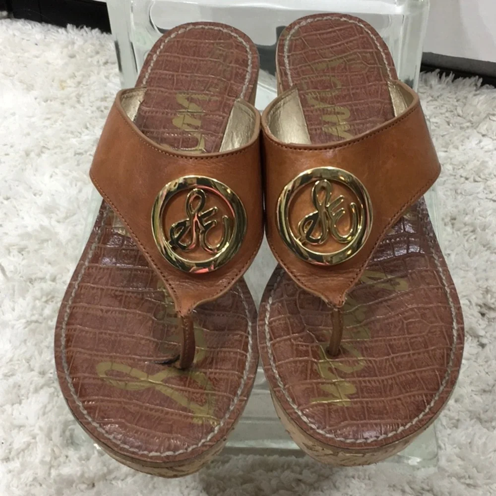 Sam Edelman Ruth platform thong sandals